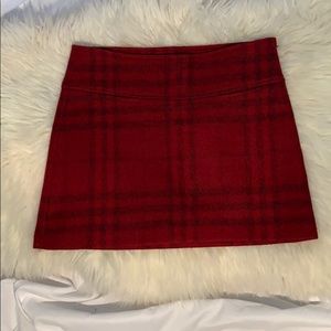 BURBERRY PLAID MINI SKIRT ~AUTHENTIC~